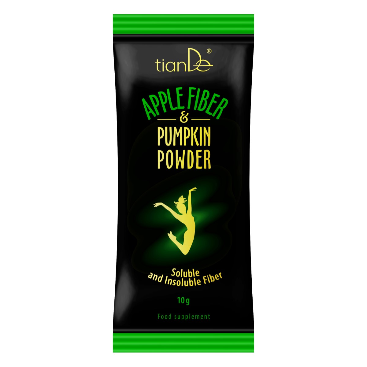 Fibră de măr și pulbere de dovleac, 10 g